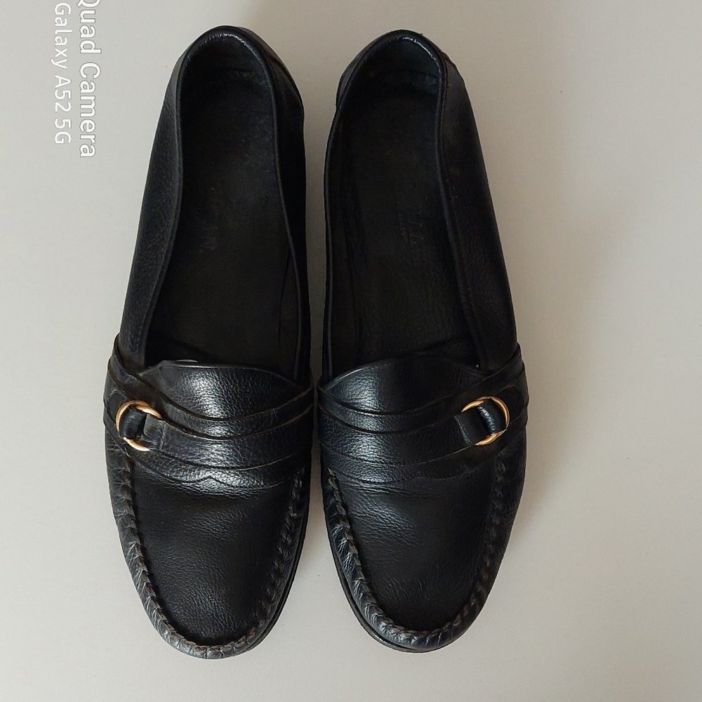 Cole Haan black Leather Loafers size 10.5